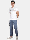 T-Base Men Mid-Rise Cotton Joggers Trousers