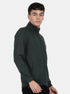 T-Base High Neck Front-Open Sweatshirt