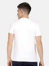 T-Base Men Printed Round Neck Cotton T-Shirt