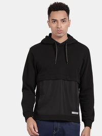 T-Base Hooded Neck Cotton Pullover Sweatshirt