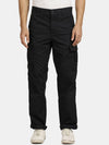 Blue Graphite Solid Cargo Pant