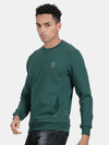 T-Base Round Neck Pullover Sweatshirt