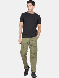 T-Base Men Mid Rise Cargos Trousers