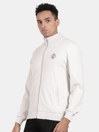 T-Base High Neck Cotton Lycra Sweatshirt