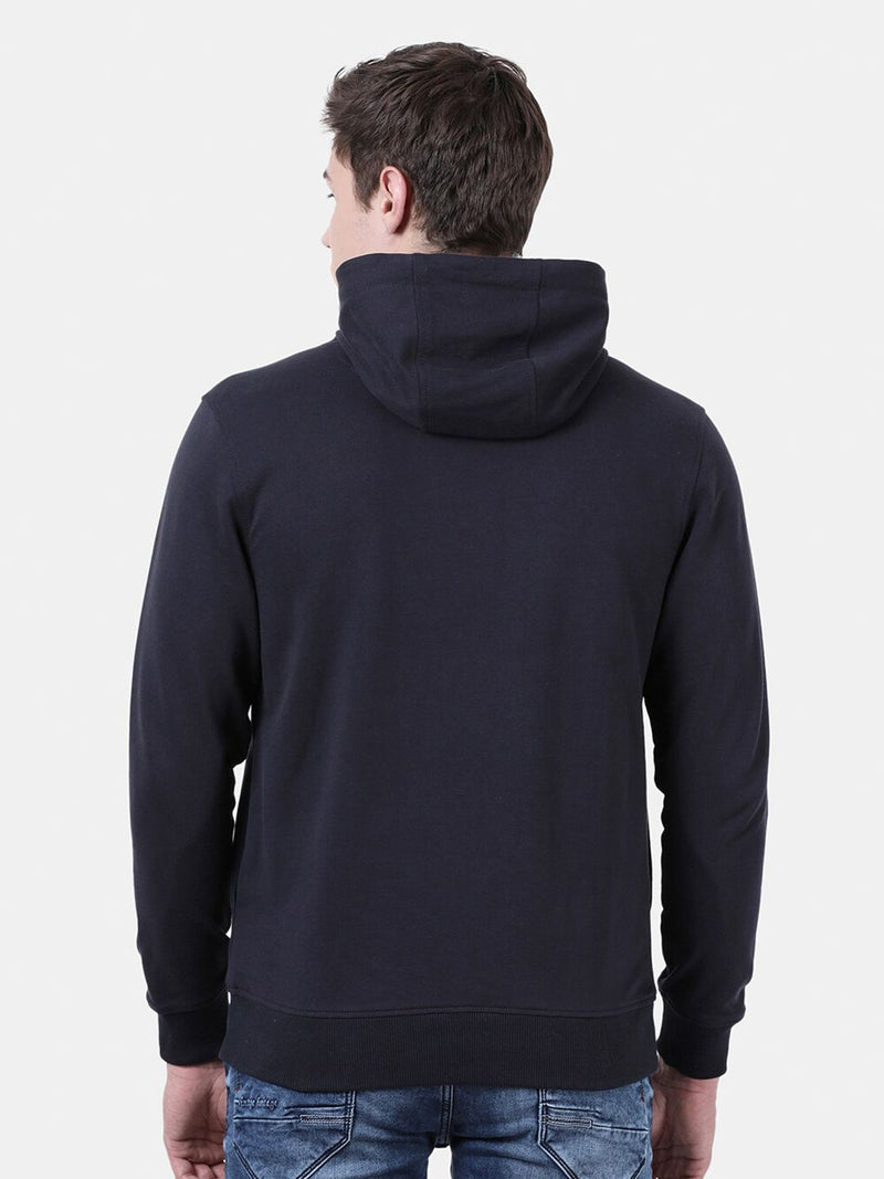 T-Base Printed Hooded Sweatshirt