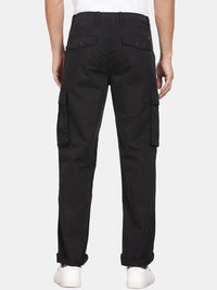 T-Base Men Mid-Rise Cargos Trousers