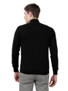 High Neck Black Full Sleeve Pullover