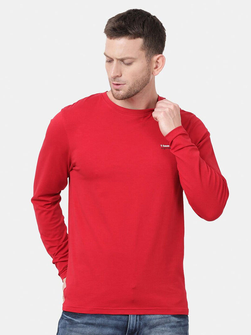 FULL SLEEVE CREW NECK T-SHIRT