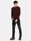 T-Base Ribbed Long Sleeves Pullover