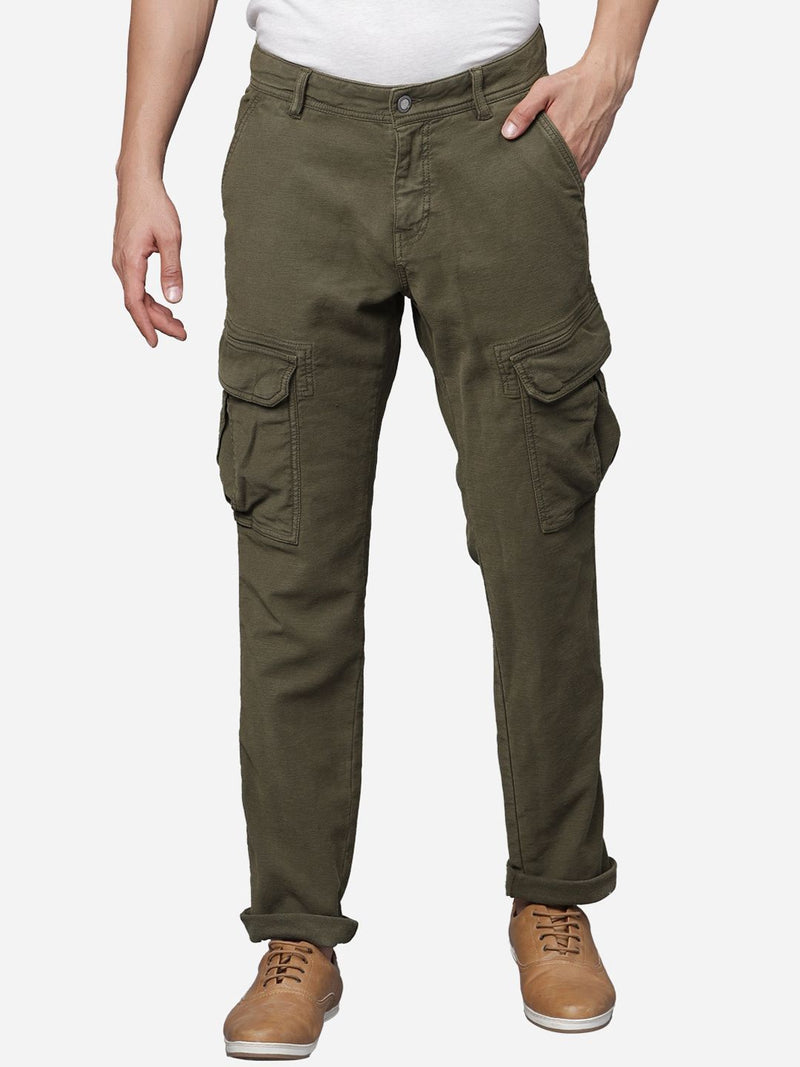 T-Base Men Mid-Rise Cotton Chinos