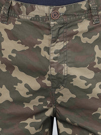 Olive Cargo Shorts