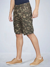 Olive Cargo Shorts