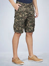 Olive Cargo Shorts