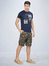 Olive Cargo Shorts