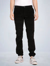 Black Chino Style Corduroy Joggers