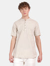 HALF SLEEVE COTTON KURTA LINEN SHIRT