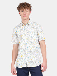 HALF SLEEVE COTTON PRINTED SHIRT