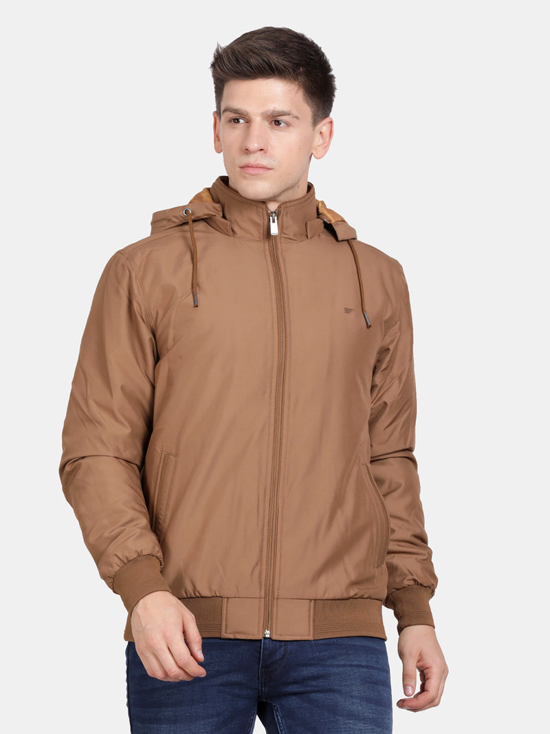 Bomber jacket with padding