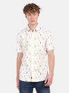 HALF SLEEVE COTTON PRINTED SHIRT