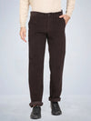 Coffee Corduroy Stretch Chino Pants