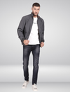 Bomber jacket with padding