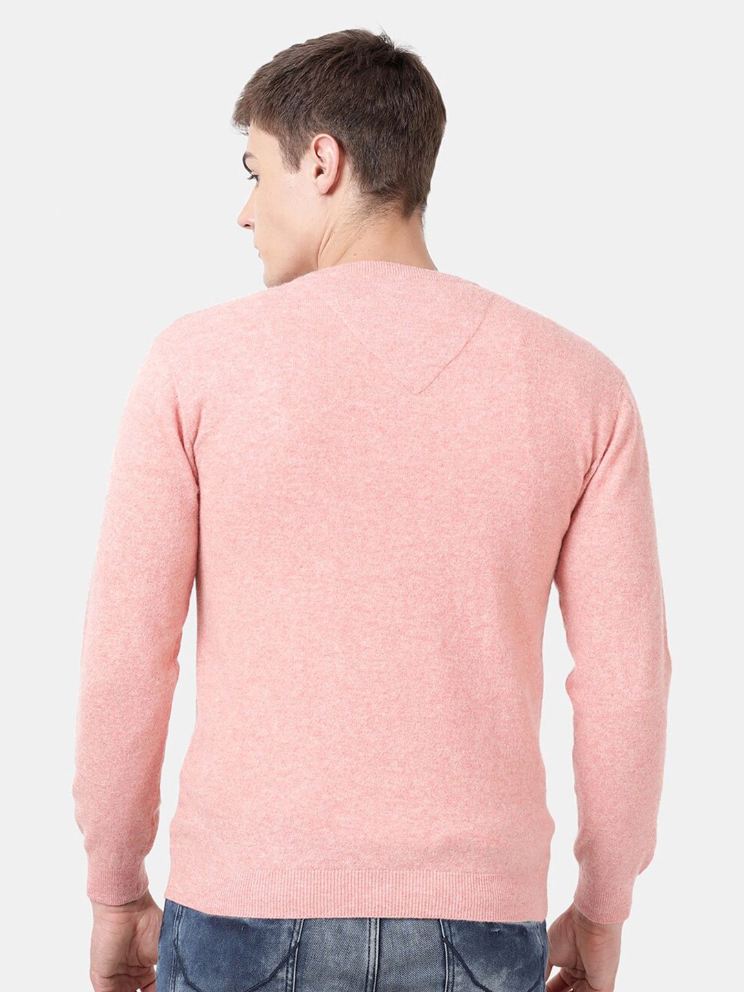 T-Base V-Neck Woollen Pullover Sweater