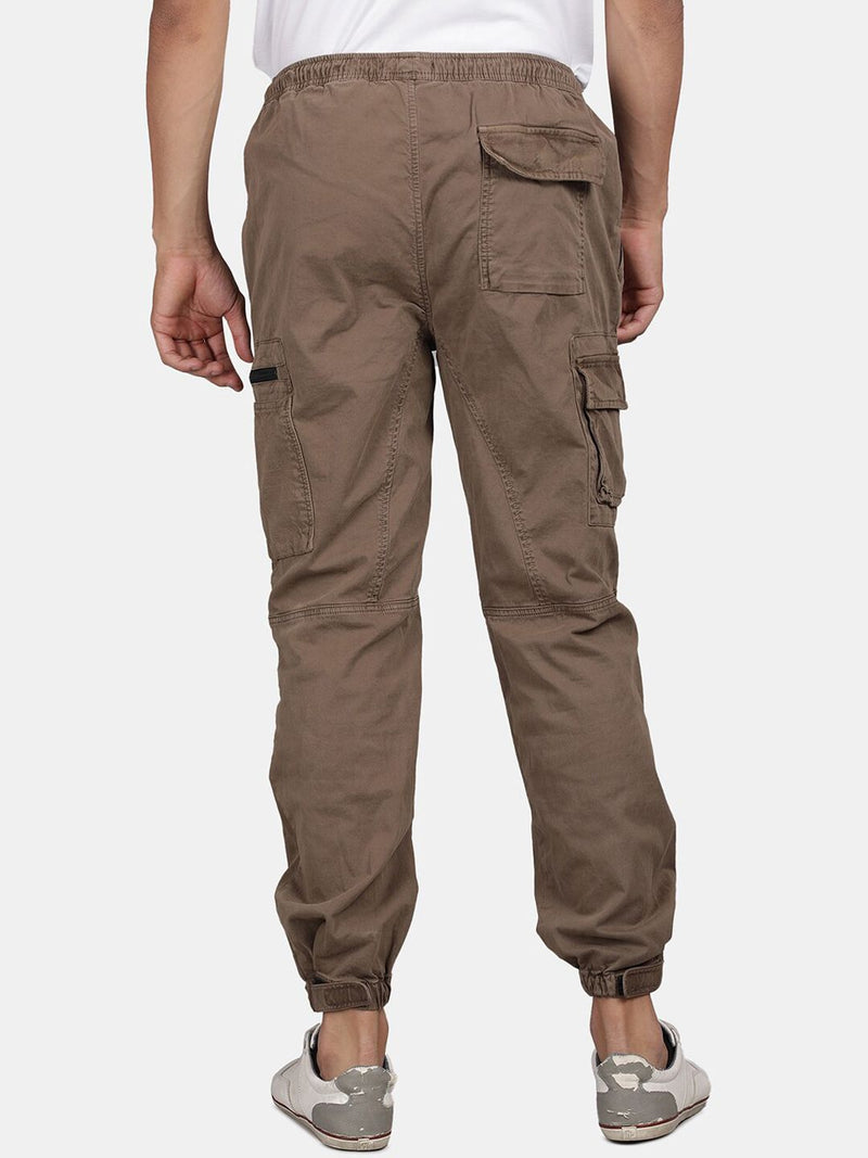 T-Base Men Mid-Rise Joggers Trousers