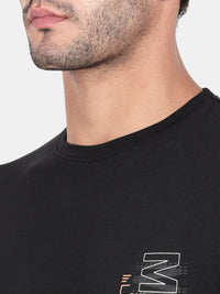 T-Base Men Black T-Shirt