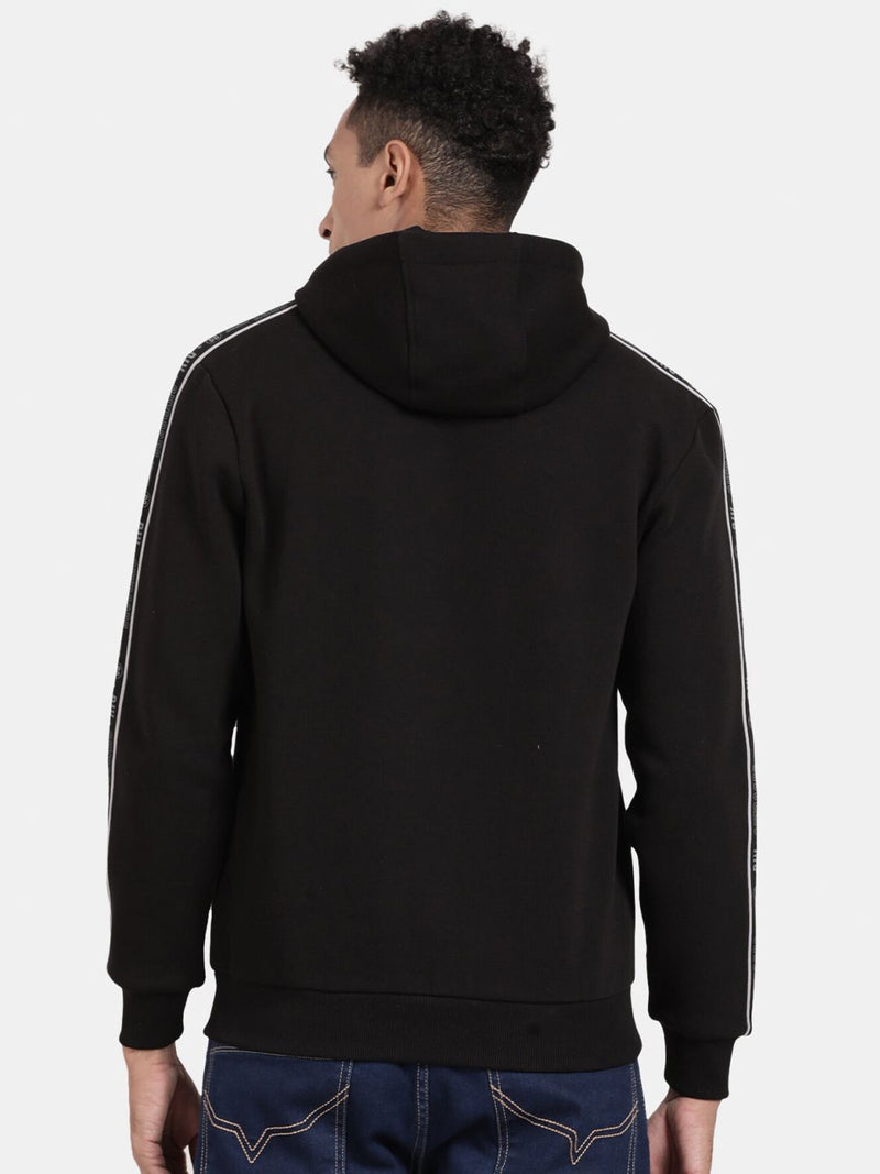 T-Base Hooded Front Open Sweatshirt