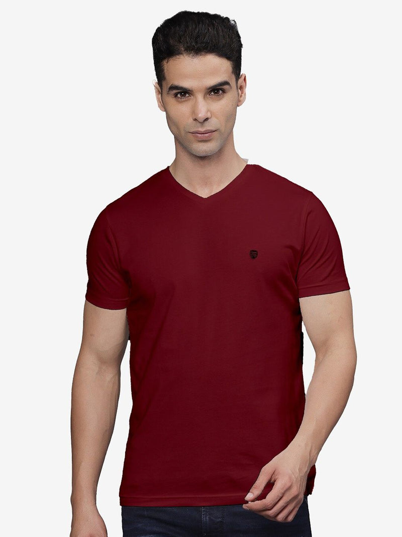 T-Base Men V-Neck Pockets T-Shirt