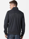 T-Base Men Charcoal Grey Sweatshirt