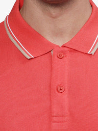 HALF SLEEVE POLO COLLAR T-SHIRT