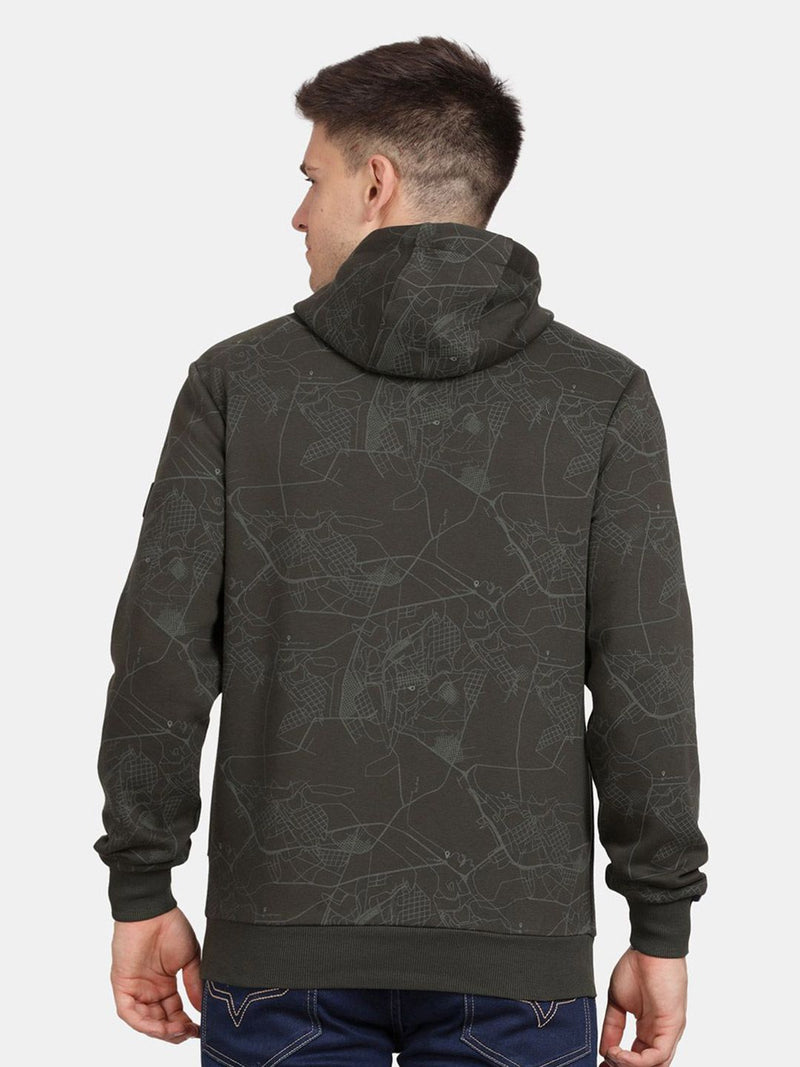 PRINTED HOODY SWEATSHIRT