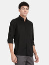 COTTON STRETCH FULL SLEEVE SOLID SHIRT