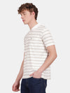 STRIPER POLO COLLAR T-SHIRT