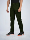 Solid Overdyed Cargo Pants