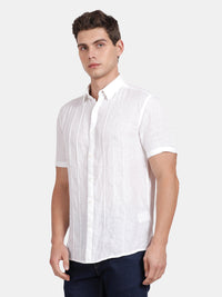 HALF SLEEVE PURE LINEN SHIRT