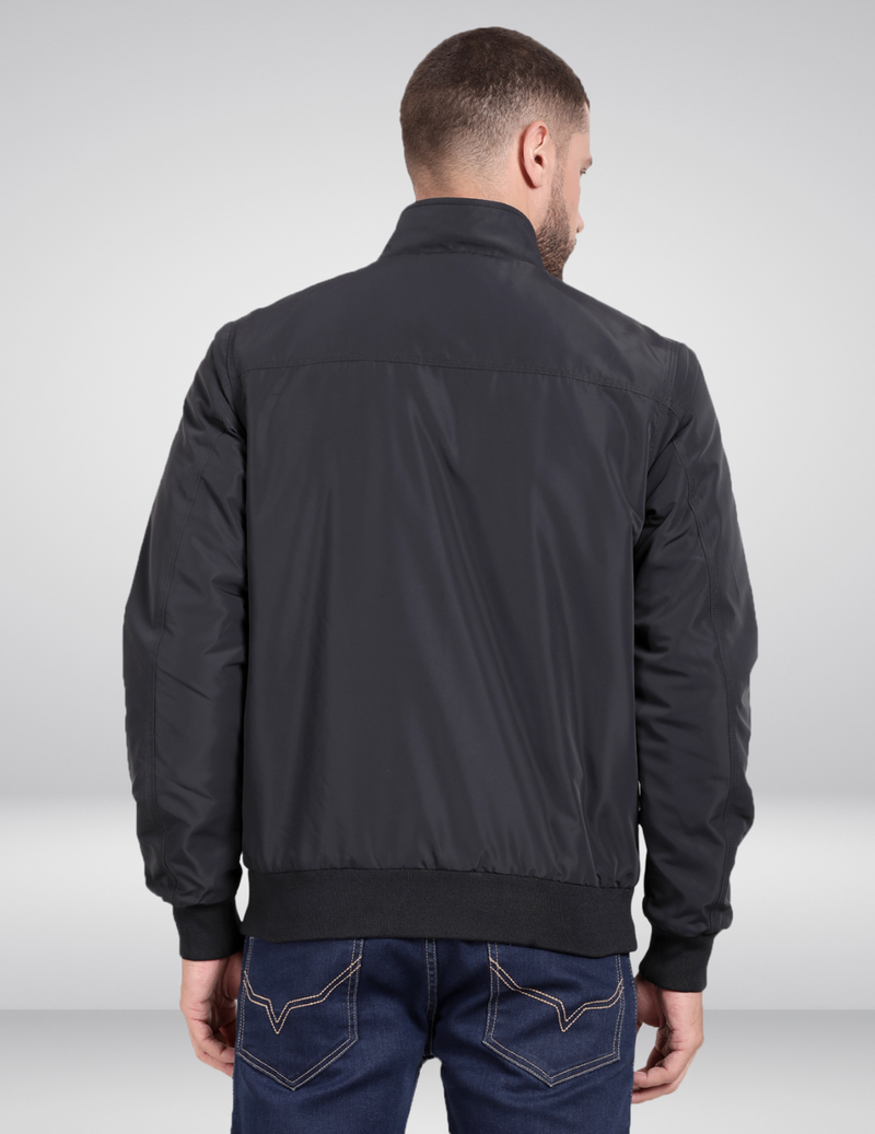 Bomber jacket with padding