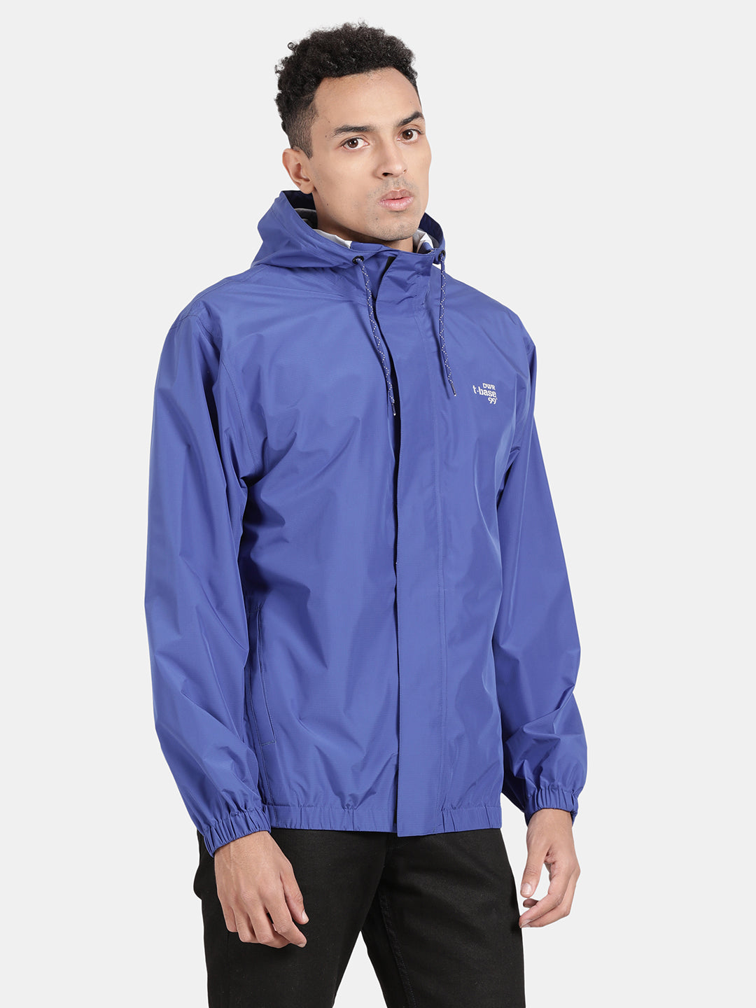 Royal blue rain jacket online