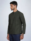 Full Sleeve Cotton Linen Kurta Shirt