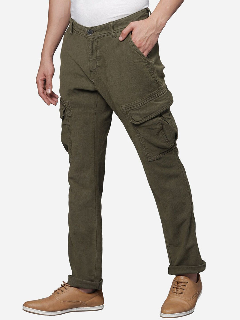 T-Base Men Mid-Rise Cotton Chinos