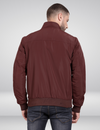 Bomber jacket with padding