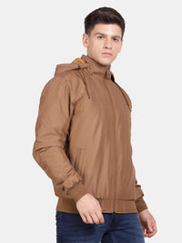 Bomber jacket with padding