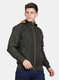 Bomber jacket with padding