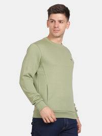 T-Base Men Solid Sweatshirt