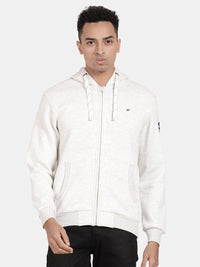 T-Base Front-Open Hooded Sweatshirt