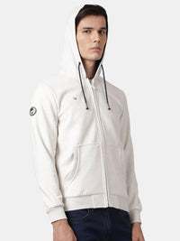 T-Base Hooded Open Front Sweatshirt