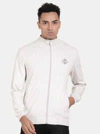 T-Base High Neck Cotton Lycra Sweatshirt