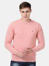 T-Base Men Pink Sweater Vest