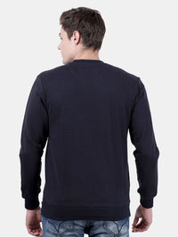 T-Base Printed Round Neck Sweatshirt